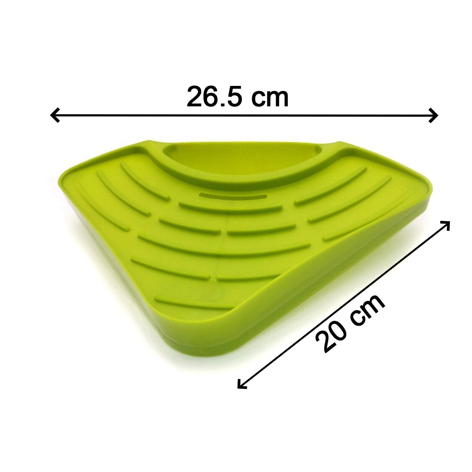 0861 Sink Strainer Basket Corner Kitchen Triangular Multi functional Drain Shelf DeoDap 0861 Sink Strainer Basket Corner Kitchen Triangular Multi functional Drain Shelf DeoDap